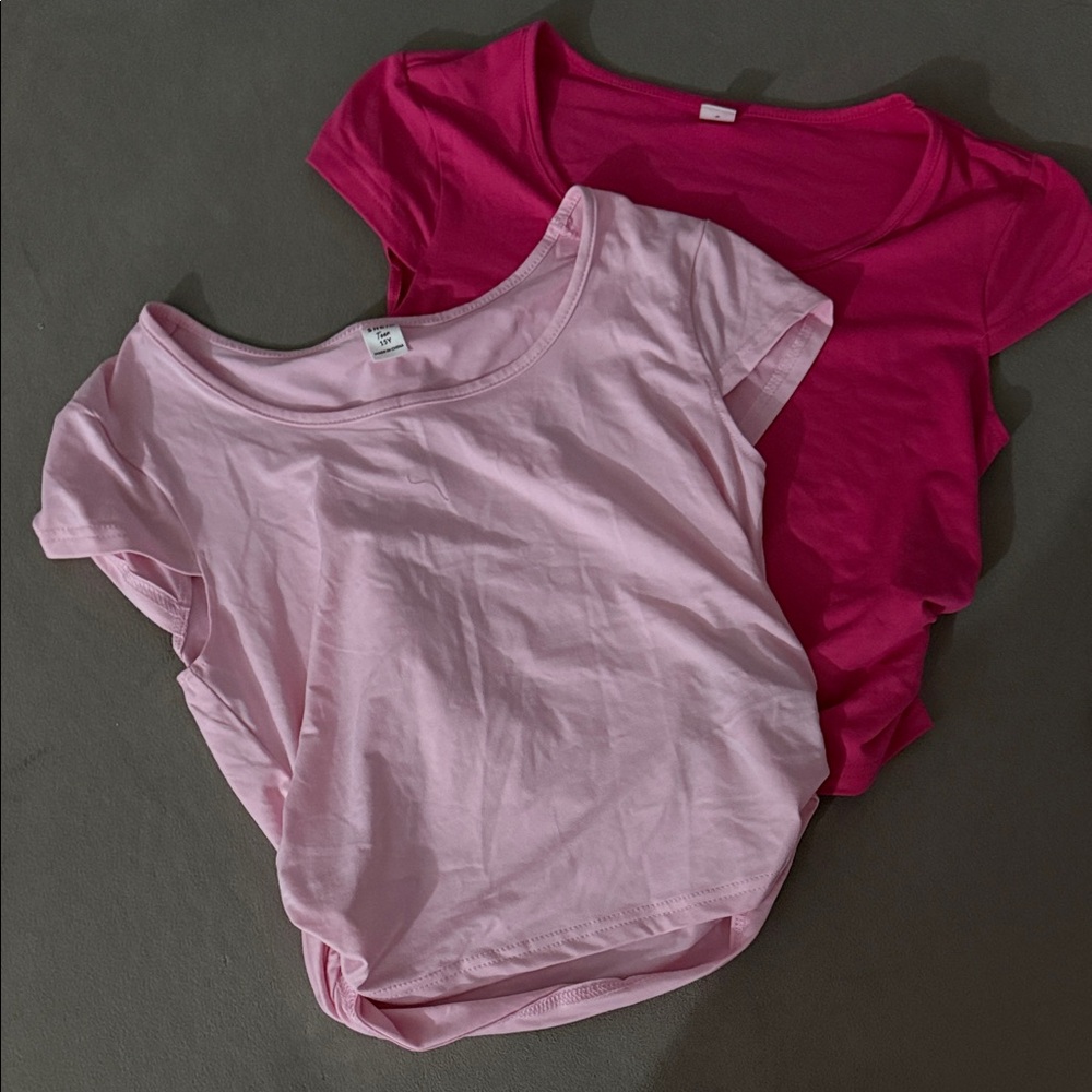 SHEIN Vibrant Pink Top